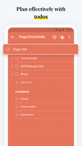 اسکرین شات برنامه Notebook–Notes, Lists, Planner 3