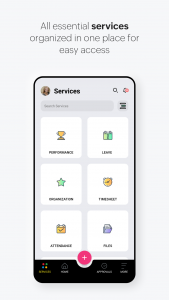 اسکرین شات 1 برنامه Zoho People - HR Management