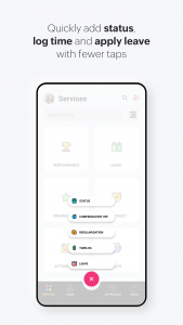 اسکرین شات 3 برنامه Zoho People - HR Management