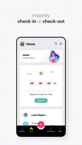 اسکرین شات 2 برنامه Zoho People - HR Management