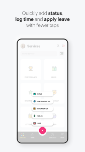 اسکرین شات 3 برنامه Zoho People - HR Management