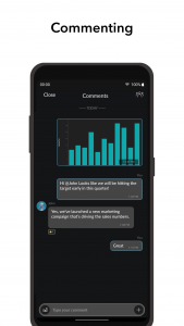 اسکرین شات 3 برنامه Zoho Analytics – Mobile BI