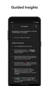 اسکرین شات 5 برنامه Zoho Analytics – Mobile BI