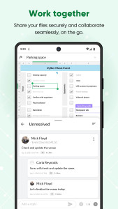 اسکرین شات برنامه Zoho Sheet - Spreadsheet App 5