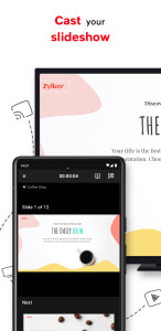 اسکرین شات 7 برنامه Zoho Show: Presentation Maker
