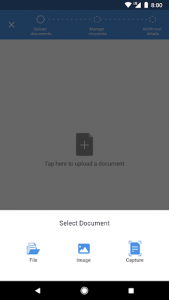 اسکرین شات برنامه Zoho Sign - Upload, Scan and Sign Documents 3