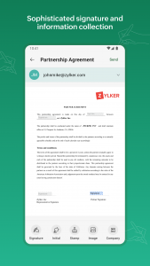 اسکرین شات برنامه Zoho Sign - Fill & eSign docs 5