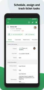 اسکرین شات 5 برنامه Zoho Desk