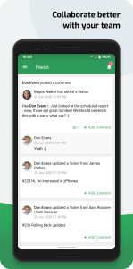 اسکرین شات 7 برنامه Zoho Desk