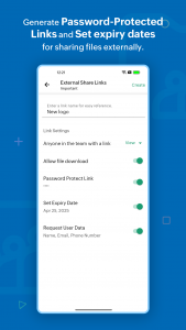 اسکرین شات 4 برنامه Zoho WorkDrive