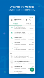 اسکرین شات 1 برنامه Zoho WorkDrive