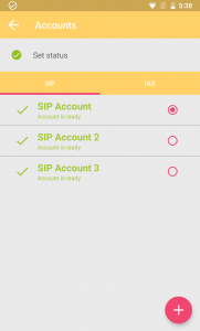 اسکرین شات 7 برنامه Zoiper IAX SIP VOIP Softphone
