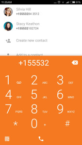 اسکرین شات 2 برنامه ZoiperBeta