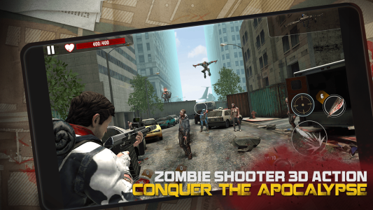 اسکرین شات 2 بازی Zombie Hunt: Apocalypse Games