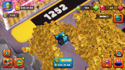 اسکرین شات 5 بازی Idle Zombie Miner: Gold Tycoon
