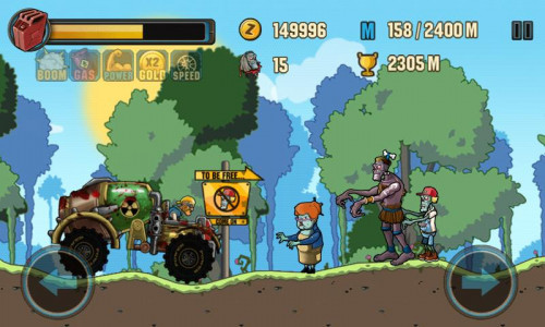 اسکرین شات 1 بازی Zombie Road Racing