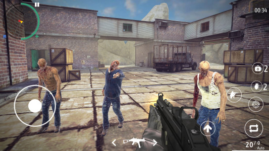 اسکرین شات 1 بازی Zombie Shooter fps games