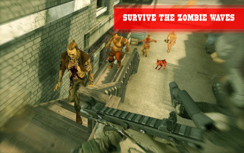 اسکرین شات بازی Freedom of dead Zombie Shooter: Real Army Shooting 4