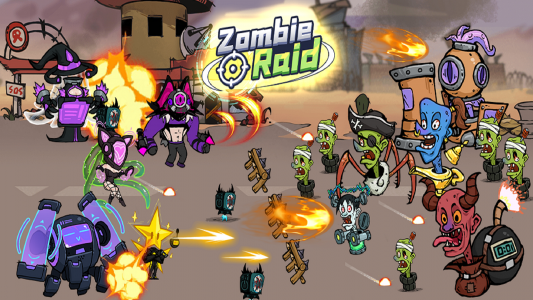 اسکرین شات 1 بازی Zombie Raid: Potato Shoot Fun