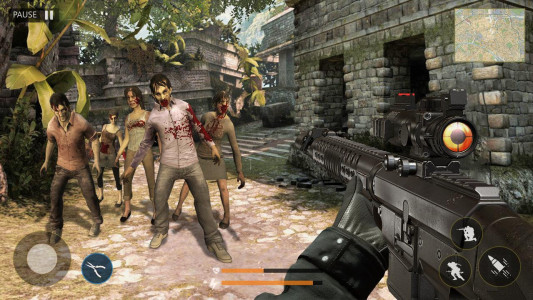 اسکرین شات 5 بازی Zombie Survival Offline Game
