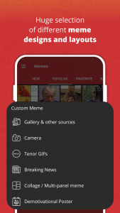 اسکرین شات 7 برنامه Meme Generator