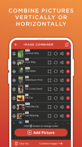 اسکرین شات 2 برنامه Image Combiner & Editor