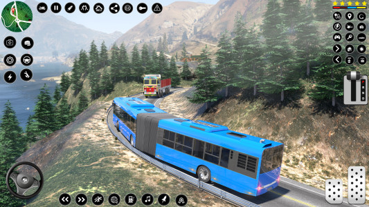 اسکرین شات 3 بازی Driving simulator Bus Games