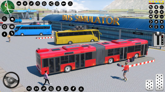 اسکرین شات 2 بازی Driving simulator Bus Games