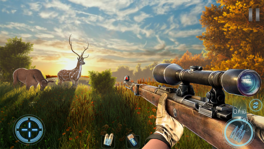 اسکرین شات بازی Deer Hunt Gun Games Offline 1