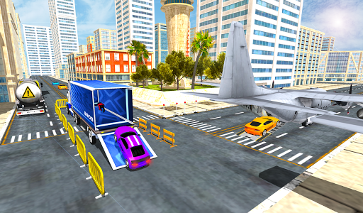 اسکرین شات بازی Airplane Car Transport Simulator Drive 4