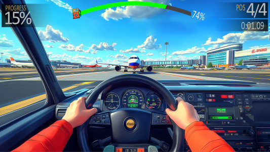 اسکرین شات 2 بازی Airplane Car Transporter Game