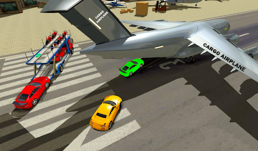 اسکرین شات بازی Airplane Car Transport Simulator Drive 7