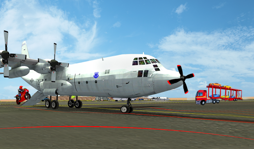 اسکرین شات بازی Airplane Car Transport Simulator Drive 2