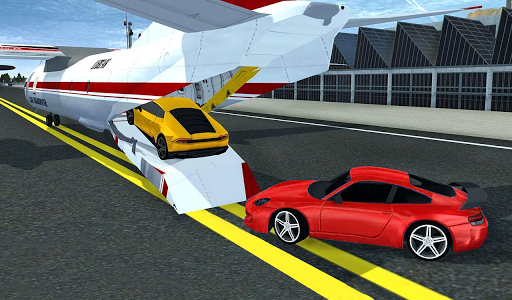 اسکرین شات بازی Airplane Car Transport Simulator Drive 3