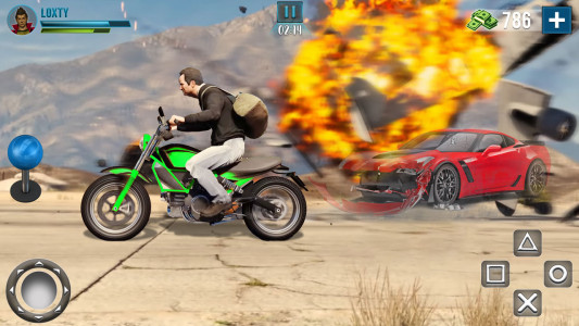 اسکرین شات 4 بازی Theft Bike Game 3D