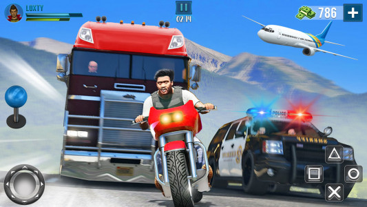 اسکرین شات بازی Theft Bike Game 3D 3