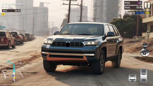 اسکرین شات 2 بازی Offroad Prado Driver Jeep Game