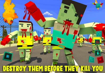 اسکرین شات بازی Zombie Pixel Warrior 3D- The L 2