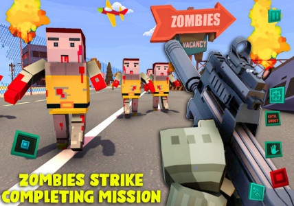 اسکرین شات بازی Zombie Pixel Warrior 3D- The L 5