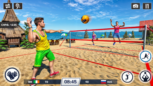 اسکرین شات بازی Volleyball Game 3D Sports Game 2