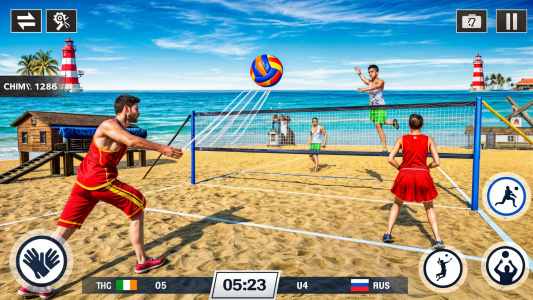 اسکرین شات بازی Volleyball Game 3D Sports Game 1