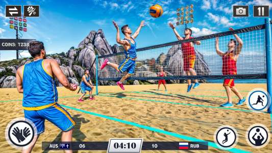 اسکرین شات بازی Volleyball Game 3D Sports Game 5