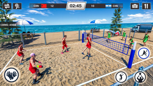 اسکرین شات 4 بازی Volleyball Game 3D Sports Game