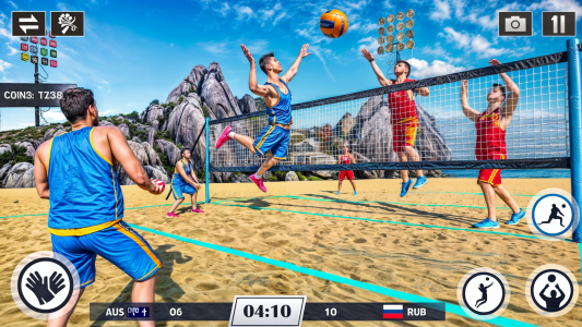 اسکرین شات 5 بازی Volleyball Game 3D Sports Game