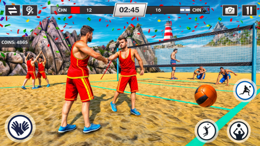 اسکرین شات 3 بازی Volleyball Game 3D Sports Game