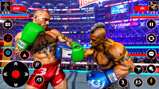 اسکرین شات 3 بازی Real Punch Boxing Games 3d