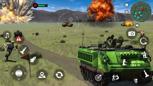 اسکرین شات برنامه War Machines 3D Tank Games 4
