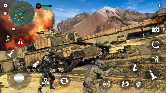 اسکرین شات برنامه War Machines 3D Tank Games 3