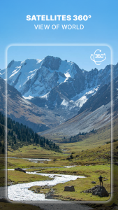 اسکرین شات 2 برنامه Earth Map Zoom & 3D Satellite