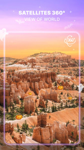 اسکرین شات 2 برنامه Earth Map Zoom & 3D Satellite